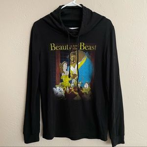 Beauty and the Beast Cowl Neck Sweatshirt